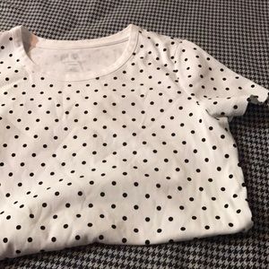 Land's End Polka Dot shirt